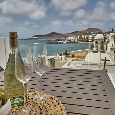 Malibu Canteras Panoramic Studio Las Palmas Exterior photo